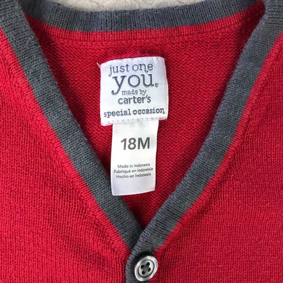Just One You by Carter’s Special Occasion Sweater - Picture 2 of 3